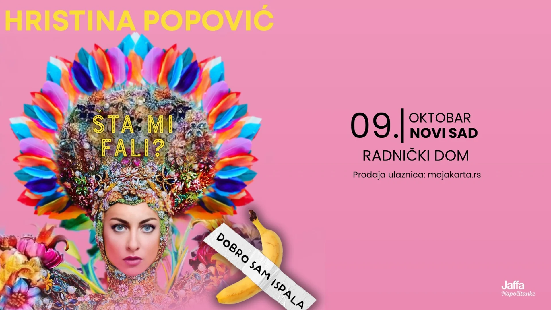 Hristina Popović - Dobro sam ispala šta mi fali - Novi Sad - 09.10.2026