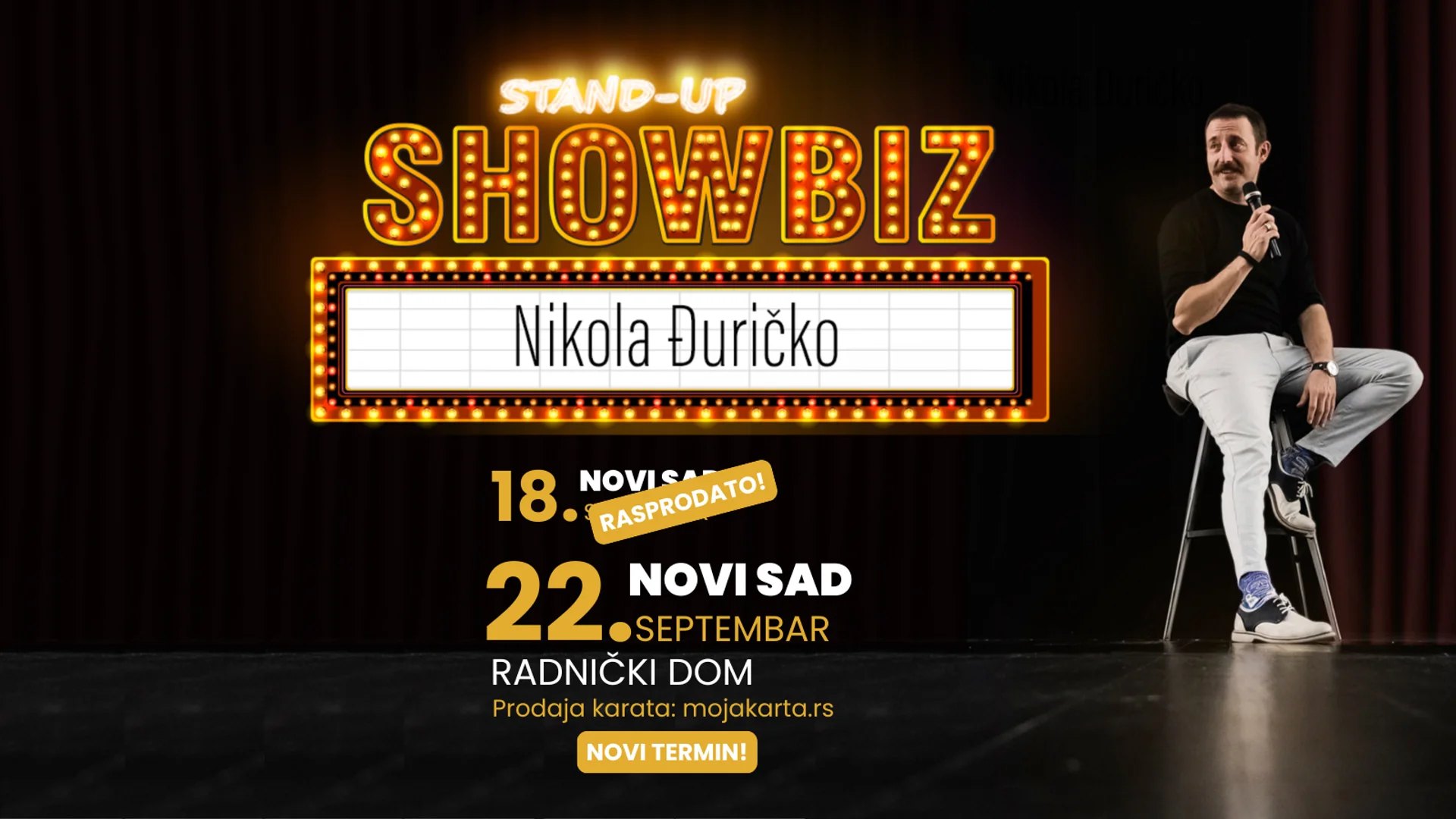 Nikola Đuričko - Showbiz - Novi Sad - 22.09.2026