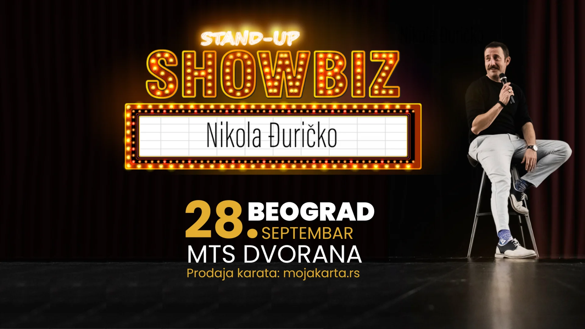 Nikola Đuričko – SHOWBIZ - MTS Dvorana - 28.09.2026