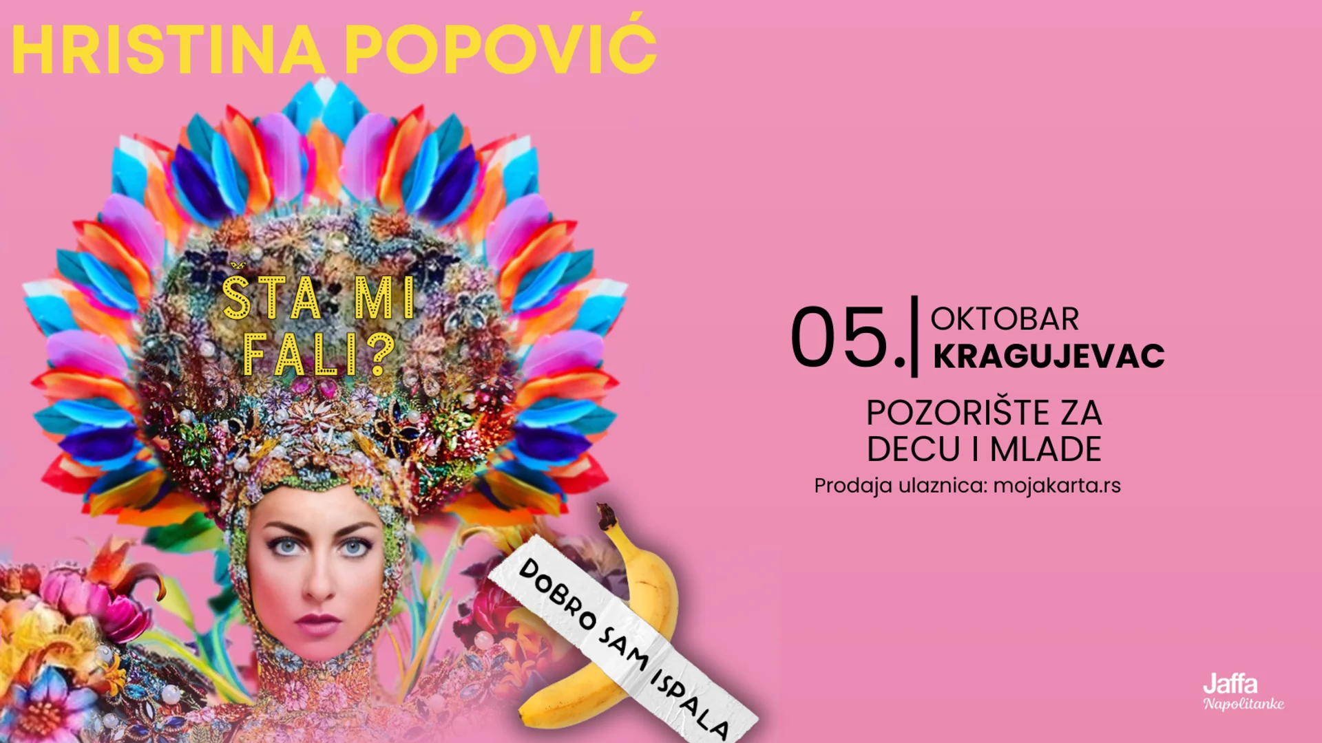 Hristina Popović - Dobro sam ispala šta mi fali - Kragujevac - 05.10.2026