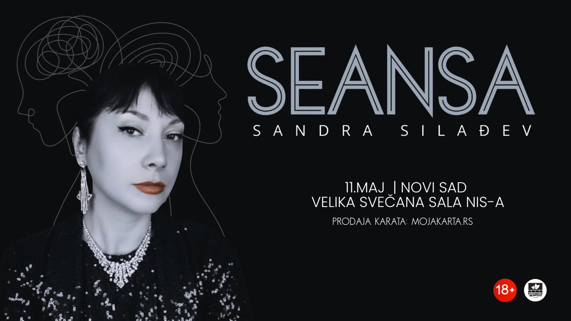 Sandra Silađev - Seansa - Novi Sad - 1 termin