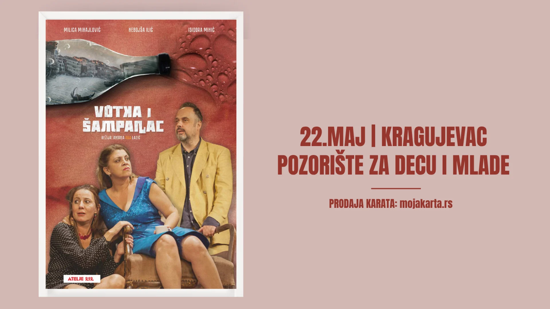 Votka i šampanjac - Kragujevac - 22.05.2026