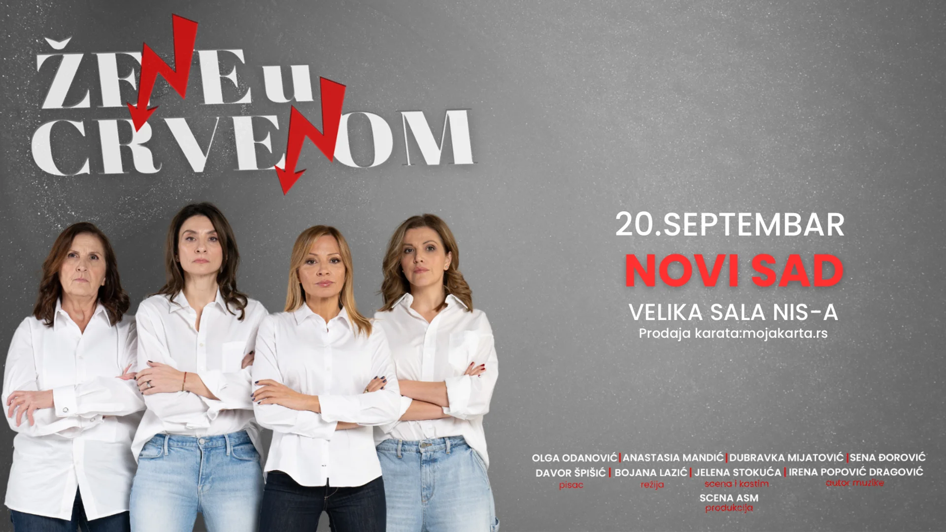 Žene u crvenom - Novi Sad - 20.09.2026