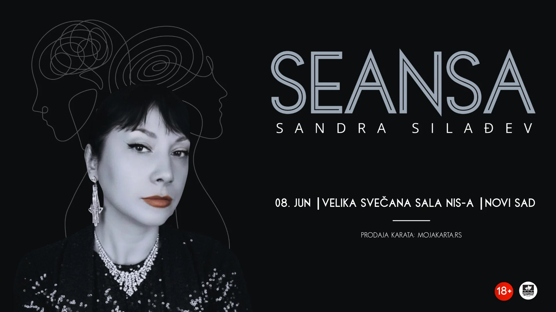 Sandra Silađev - Seansa - Novi Sad - 08.06.2026