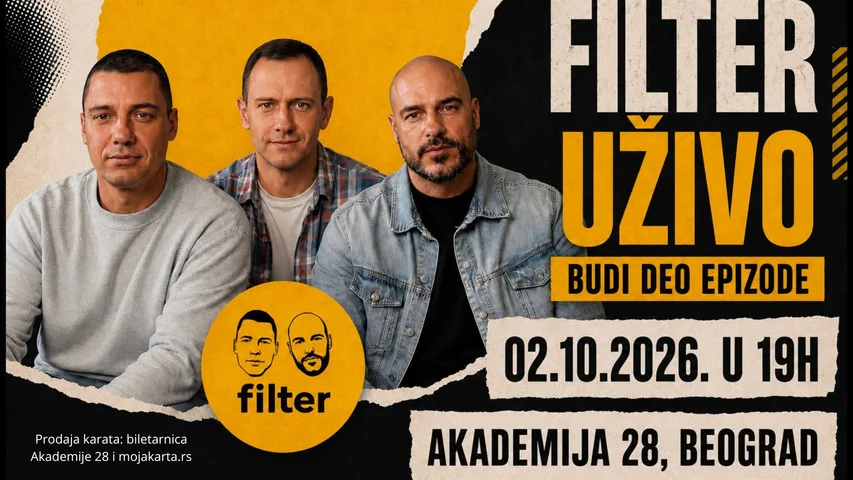 FILTER PODCAST: SPECIJALNA EPIZODA UŽIVO - Akademija 28, Beograd
