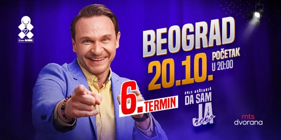 Enis Bešlagić - Da sam ja neko - 20.10.2026. - MTS Dvorana