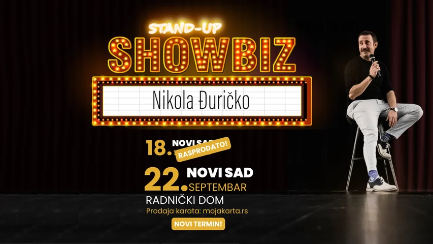 Nikola Đuričko - Showbiz - Novi Sad - 22.09.2026