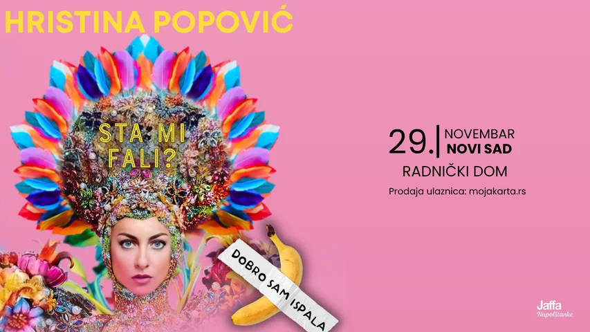 Hristina Popović - Dobro sam ispala šta mi fali - 29.11.2026