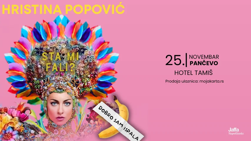 Hristina Popović - Dobro sam ispala šta mi fali - 25.11.2026 