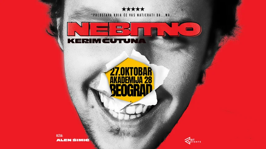 NEBITNO - KERIM ČUTUNA: Akademija 28, Beograd